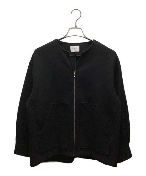 SHIPS any（シップスエニィ）SHIPS any (シップスエニィ) ノーカラージャケット ブラック サイズ:Freeの古着・服飾アイテム