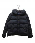 BLUE LABEL CRESTBRIDGEブルーレーベルクレストブリッジ）の古着「ダウンジャケット」｜ネイビー