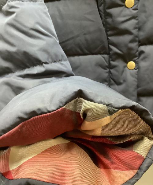 BLUE LABEL CRESTBRIDGE（ブルーレーベルクレストブリッジ）BLUE LABEL CRESTBRIDGE (ブルーレーベルクレストブリッジ) ダウンジャケット ネイビー サイズ:SIZE40の古着・服飾アイテム