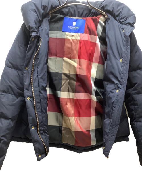 BLUE LABEL CRESTBRIDGE（ブルーレーベルクレストブリッジ）BLUE LABEL CRESTBRIDGE (ブルーレーベルクレストブリッジ) ダウンジャケット ネイビー サイズ:SIZE40の古着・服飾アイテム
