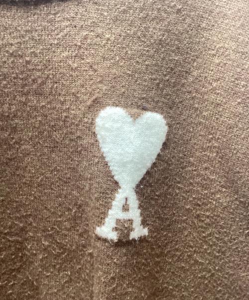 AMI Alexandre Mattiussi（アミアレクサンドルマテュッシ）AMI Alexandre Mattiussi (アミアレクサンドルマテュッシ) 厚手ニット ブラウン サイズ:Freeの古着・服飾アイテム