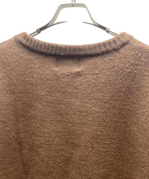 AMI Alexandre Mattiussi（アミアレクサンドルマテュッシ）AMI Alexandre Mattiussi (アミアレクサンドルマテュッシ) 厚手ニット ブラウン サイズ:Freeの古着・服飾アイテム