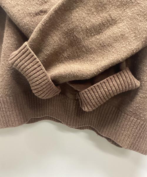 AMI Alexandre Mattiussi（アミアレクサンドルマテュッシ）AMI Alexandre Mattiussi (アミアレクサンドルマテュッシ) 厚手ニット ブラウン サイズ:Freeの古着・服飾アイテム