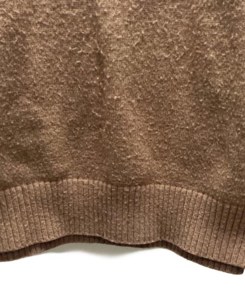 AMI Alexandre Mattiussi（アミアレクサンドルマテュッシ）AMI Alexandre Mattiussi (アミアレクサンドルマテュッシ) 厚手ニット ブラウン サイズ:Freeの古着・服飾アイテム