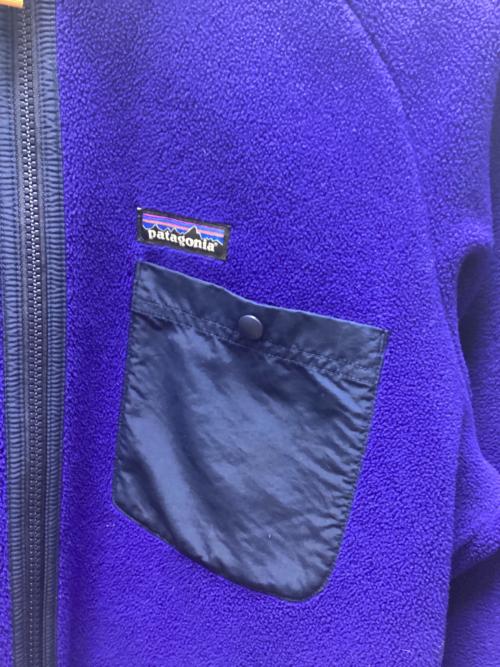 Patagonia（パタゴニア）Patagonia (パタゴニア) フリースジャケット ブルー サイズ:Mの古着・服飾アイテム