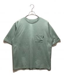 THE NORTH FACE（ザ ノース フェイス）の古着「半袖カットソー」｜エメラルドグリーン