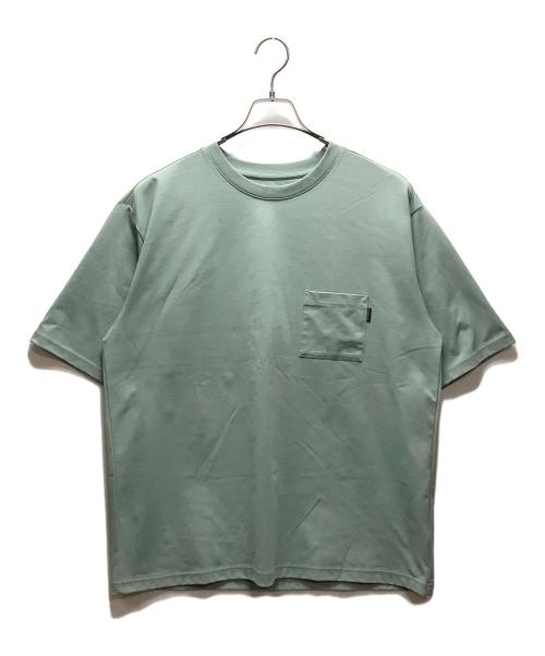 THE NORTH FACE（ザ ノース フェイス）THE NORTH FACE (ザ ノース フェイス) 半袖カットソー エメラルドグリーン サイズ:Lの古着・服飾アイテム
