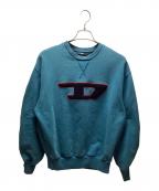 DIESELディーゼル）の古着「スウェット」｜スカイブルー