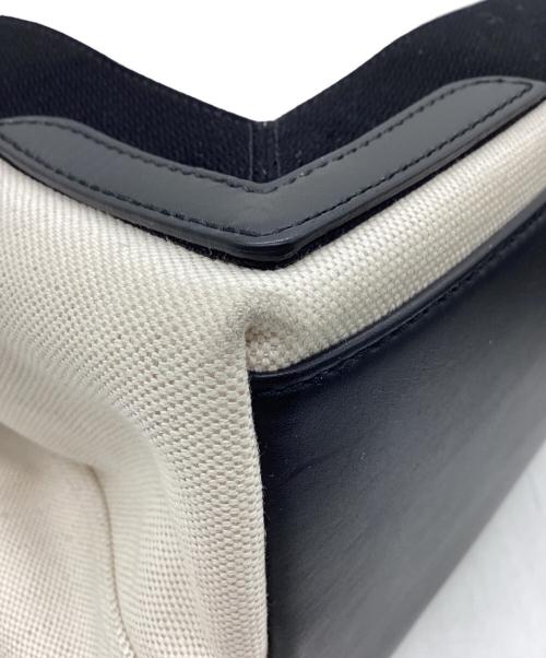 BALENCIAGA（バレンシアガ）BALENCIAGA (バレンシアガ) トートバッグ ベージュ×ブラックの古着・服飾アイテム