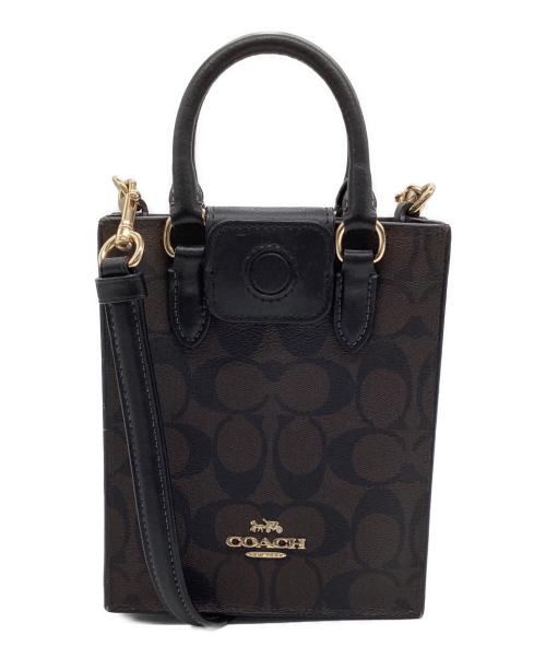 COACH（コーチ）COACH (コーチ) ショルダーポーチ ブラウンの古着・服飾アイテム