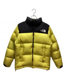THE NORTH FACE（ザ ノース フェイス）の古着「ダウンジャケット」｜イエロー×ブラック