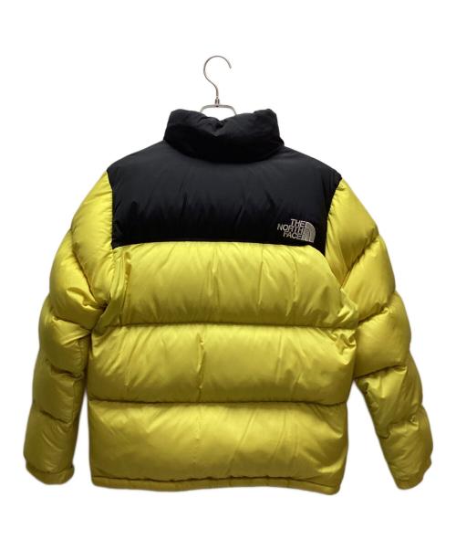 THE NORTH FACE（ザ ノース フェイス）THE NORTH FACE (ザ ノース フェイス) ダウンジャケット イエロー×ブラック サイズ:Lの古着・服飾アイテム