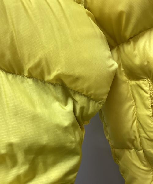 THE NORTH FACE（ザ ノース フェイス）THE NORTH FACE (ザ ノース フェイス) ダウンジャケット イエロー×ブラック サイズ:Lの古着・服飾アイテム