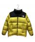THE NORTH FACE（ザ ノース フェイス）の古着「ダウンジャケット」｜イエロー×ブラック