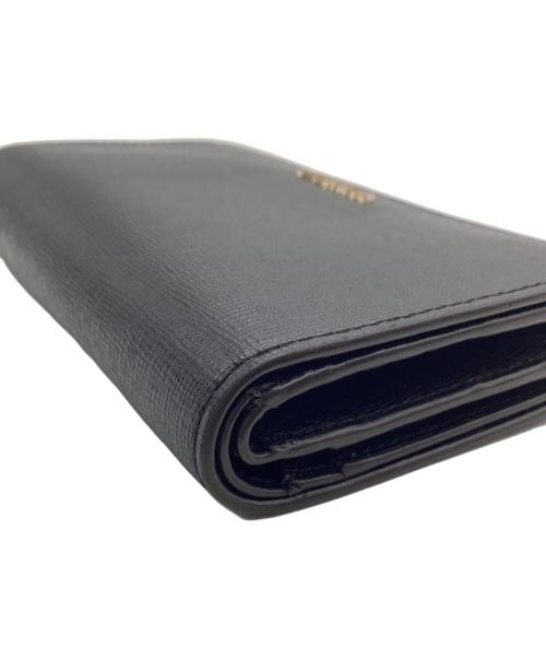 FURLA（フルラ）FURLA (フルラ) 2つ折り財布 ブラックの古着・服飾アイテム