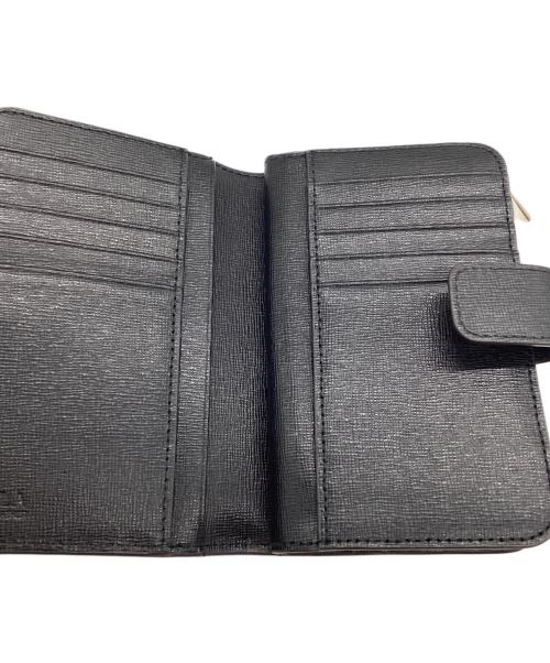 FURLA（フルラ）FURLA (フルラ) 2つ折り財布 ブラックの古着・服飾アイテム