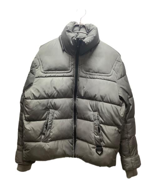 DIESEL（ディーゼル）DIESEL (ディーゼル) 中綿ジャケット グレー サイズ:Lの古着・服飾アイテム