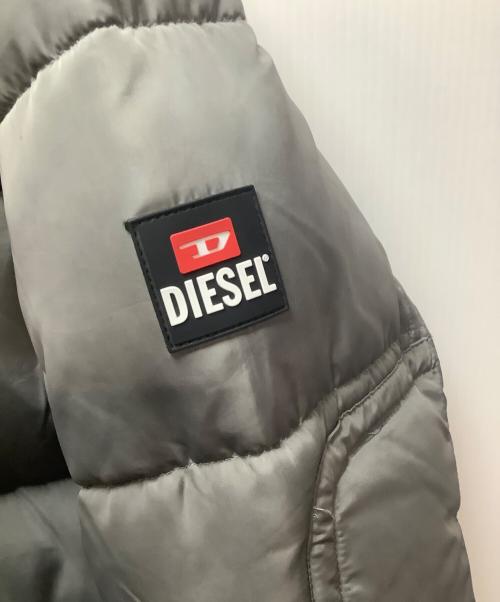DIESEL（ディーゼル）DIESEL (ディーゼル) 中綿ジャケット グレー サイズ:Lの古着・服飾アイテム