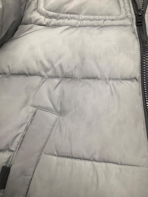 DIESEL（ディーゼル）DIESEL (ディーゼル) 中綿ジャケット グレー サイズ:Lの古着・服飾アイテム