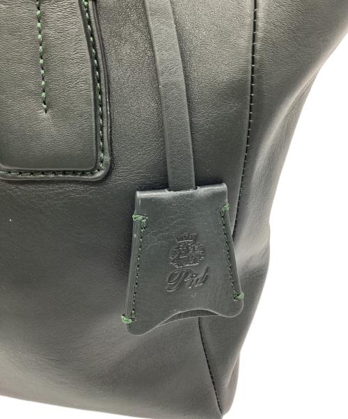 PID（ピーアイディー）PID (ピーアイディー) ハンドバッグ ダークグリーンの古着・服飾アイテム