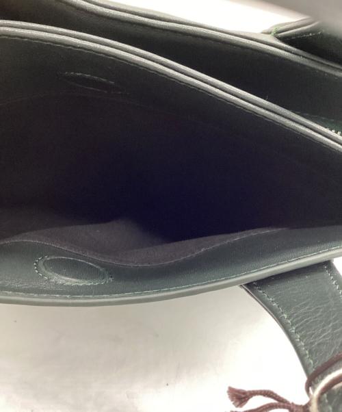 PID（ピーアイディー）PID (ピーアイディー) ハンドバッグ ダークグリーンの古着・服飾アイテム