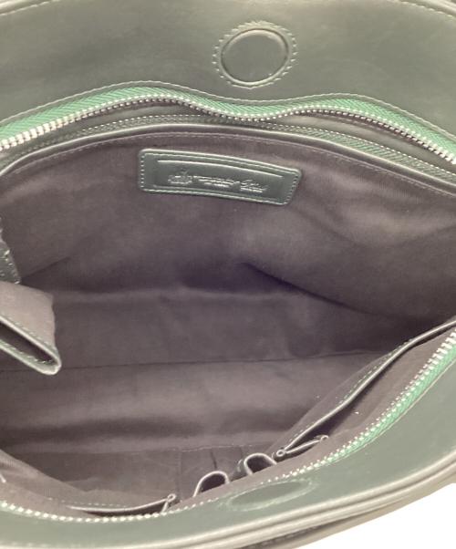 PID（ピーアイディー）PID (ピーアイディー) ハンドバッグ ダークグリーンの古着・服飾アイテム