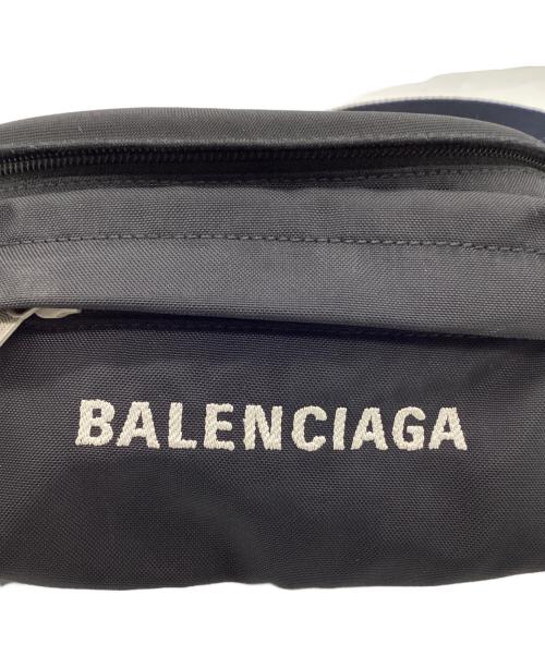 BALENCIAGA（バレンシアガ）BALENCIAGA (バレンシアガ) ウエストポーチ ブラックの古着・服飾アイテム