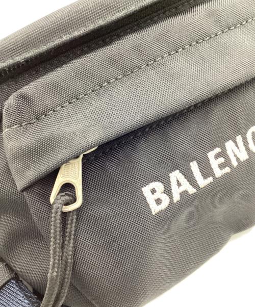 BALENCIAGA（バレンシアガ）BALENCIAGA (バレンシアガ) ウエストポーチ ブラックの古着・服飾アイテム