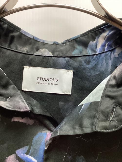 STUDIOUS（ステュディオス）STUDIOUS (ステュディオス) 半袖シャツ ブラック サイズ:SIZE3の古着・服飾アイテム