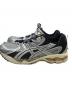asics (アシックス) ローカットスニーカー グレー サイズ:27.5cm：14000円