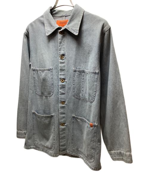 UNIVERSAL OVERALL（ユニバーサルオーバーオール）UNIVERSAL OVERALL (ユニバーサルオーバーオール) デニムカバーオール ブルー サイズ:Lの古着・服飾アイテム