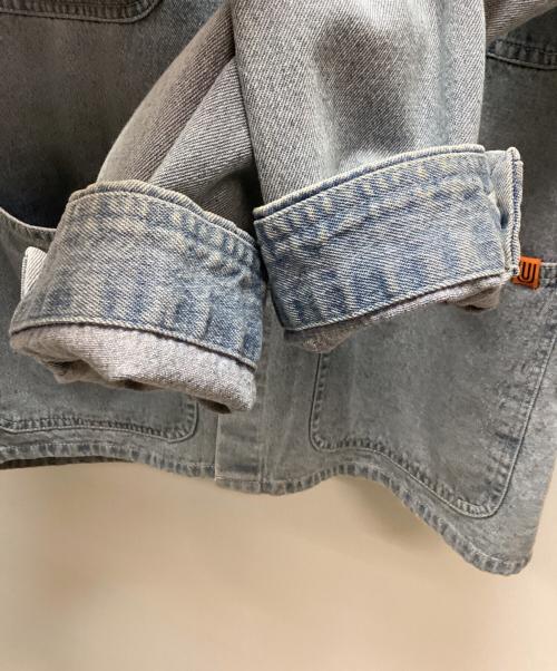 UNIVERSAL OVERALL（ユニバーサルオーバーオール）UNIVERSAL OVERALL (ユニバーサルオーバーオール) デニムカバーオール ブルー サイズ:Lの古着・服飾アイテム