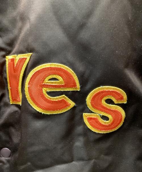 Cooperstown（クーパーズタウン）Cooperstown (クーパーズタウン) Majestic (マジェスティック) スタジャン ブラウン サイズ:XLの古着・服飾アイテム