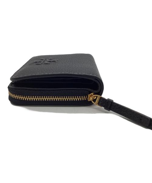 TORY BURCH（トリーバーチ）TORY BURCH (トリーバーチ) 2つ折り財布 ブラックの古着・服飾アイテム