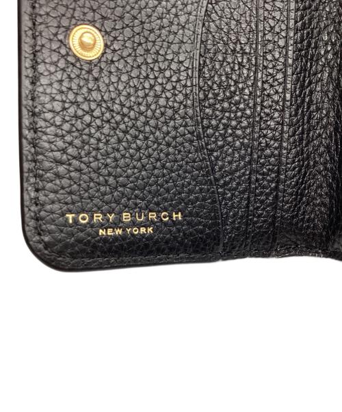 TORY BURCH（トリーバーチ）TORY BURCH (トリーバーチ) 2つ折り財布 ブラックの古着・服飾アイテム