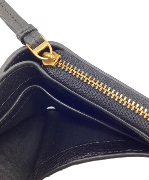 TORY BURCH（トリーバーチ）TORY BURCH (トリーバーチ) 2つ折り財布 ブラックの古着・服飾アイテム