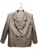 Burberry'sバーバリー）の古着「ダブルブレザージャケット」｜ベージュ