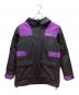 adidas（アディダス）の古着「中綿ジャケット」｜ブラック×パープル