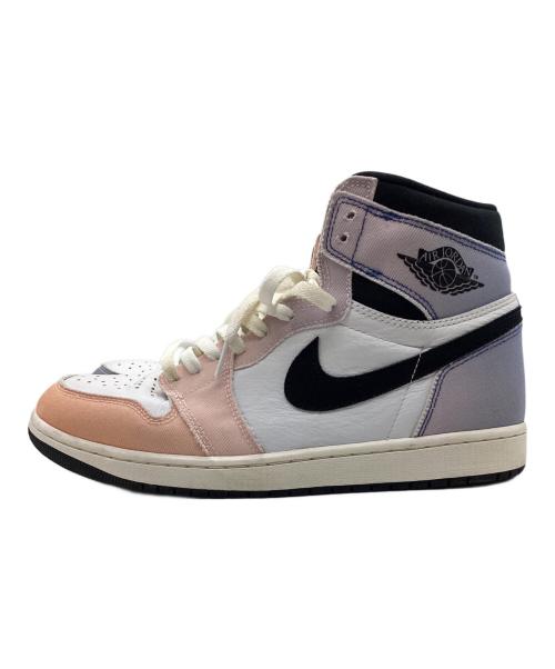 NIKE（ナイキ）NIKE (ナイキ) ハイカットスニーカー ホワイト×オレンジ サイズ:28.5cmの古着・服飾アイテム