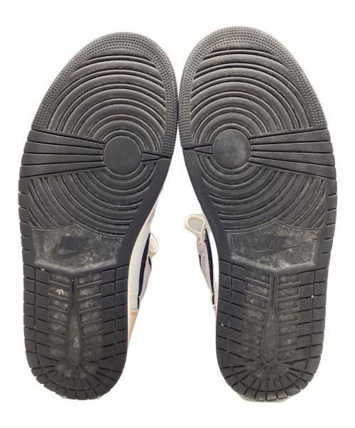 NIKE（ナイキ）NIKE (ナイキ) ハイカットスニーカー ホワイト×オレンジ サイズ:28.5cmの古着・服飾アイテム