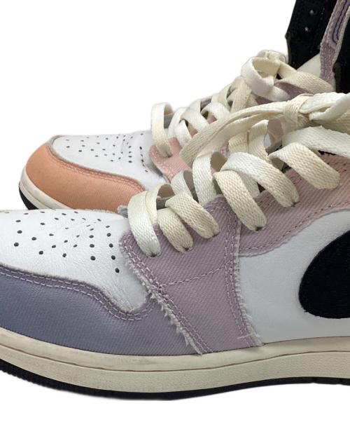 NIKE（ナイキ）NIKE (ナイキ) ハイカットスニーカー ホワイト×オレンジ サイズ:28.5cmの古着・服飾アイテム