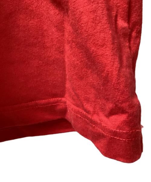 stussy（ステューシー）stussy (ステューシー) Champion (チャンピオン) 半袖カットソー レッド サイズ:Sの古着・服飾アイテム