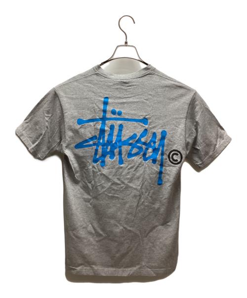 stussy（ステューシー）stussy (ステューシー) 半袖カットソー グレー サイズ:Mの古着・服飾アイテム
