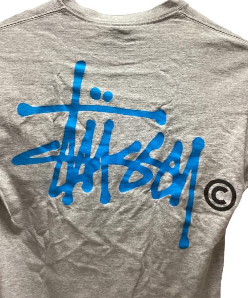 stussy（ステューシー）stussy (ステューシー) 半袖カットソー グレー サイズ:Mの古着・服飾アイテム