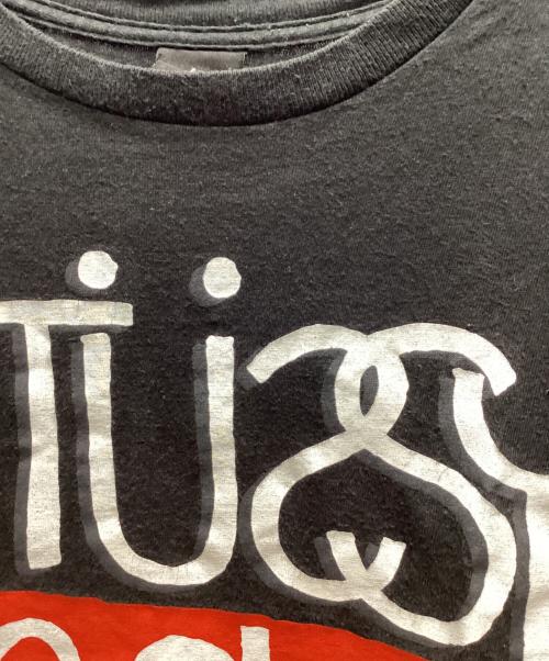 stussy（ステューシー）stussy (ステューシー) 半袖カットソー ブラック サイズ:Lの古着・服飾アイテム