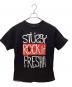 stussy（ステューシー）の古着「半袖カットソー」｜ブラック