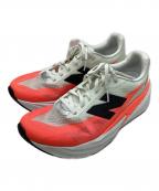 NEW BALANCEニューバランス）の古着「ランニングシューズ」｜レッド×ホワイト