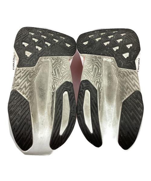 NEW BALANCE（ニューバランス）NEW BALANCE (ニューバランス) ランニングシューズ レッド×ホワイト サイズ:25.5の古着・服飾アイテム