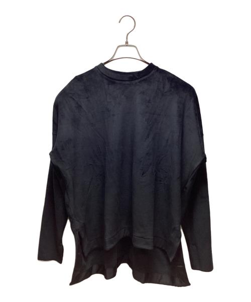 NEW BALANCE（ニューバランス）NEW BALANCE (ニューバランス) クルーネックプルオーバー ブラック サイズ:M 未使用品の古着・服飾アイテム