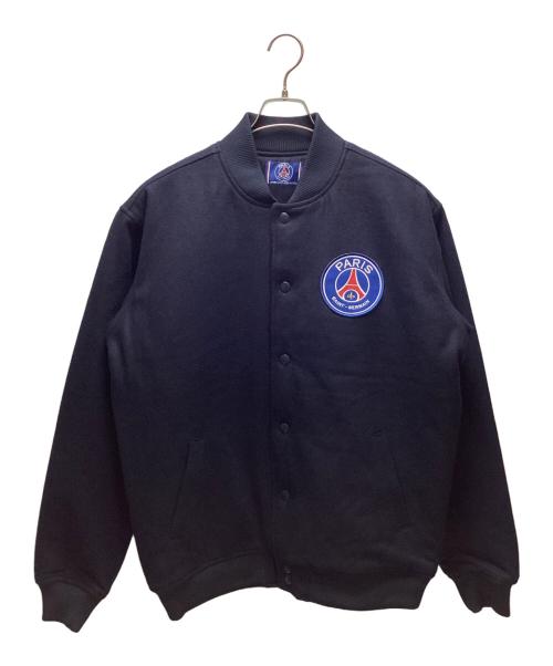 Paris Saint-Germain（パリサンジェルマン）Paris Saint-Germain (パリサンジェルマン) メルトンジャケット ネイビー サイズ:XL 未使用品の古着・服飾アイテム